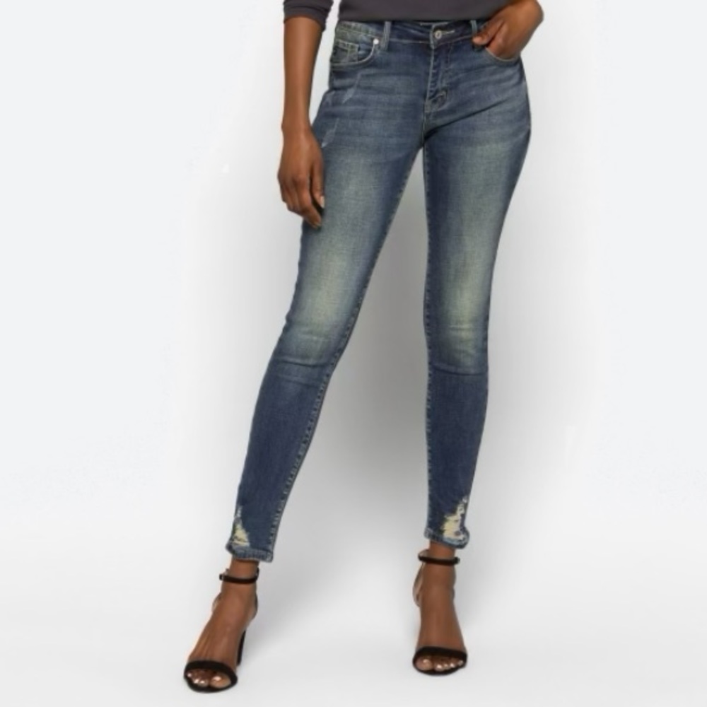 Kan Can Kiri skinny distressed jeans